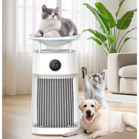 เครื่องฟอกอากาศสำหรับสัตว์เลี้ยงแผ่นกรอง Hepa แบบพกพาสามารถปรับปรุงคุณภาพอากาศภายในอาคารสำหรับเจ้าของสัตว์เลี้ยงได้อย่างไร