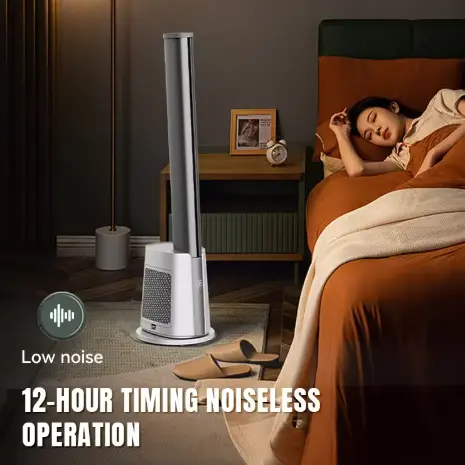 Smart Wifi 2 In 1 Bladeless Air Cooler Heater Fan Smart Wifi 2 In 1 Bladeless Air Cooler Heater Fan